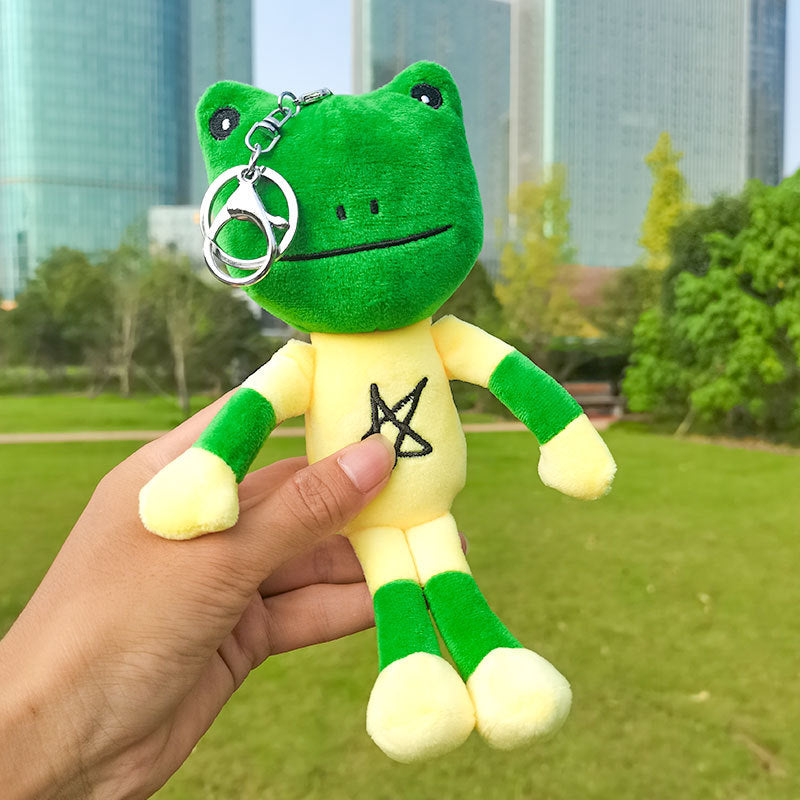 Wholesale Plush Frog Doll Keychains